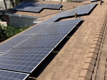 solar panel installation