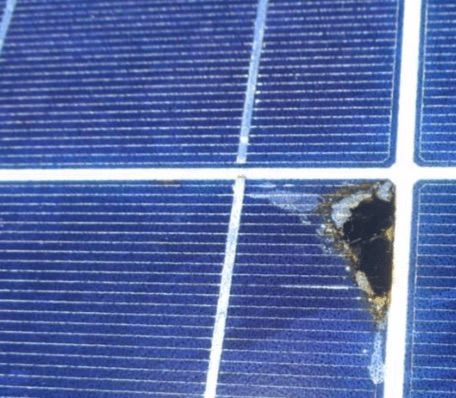 solar hot spot panels