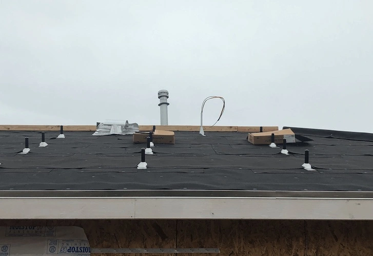 solar panel roofing removal paper