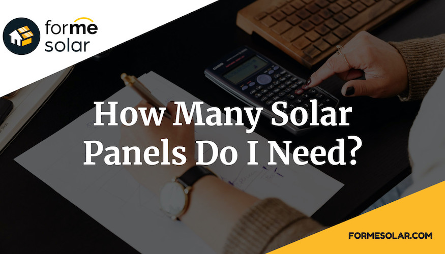 how many solar panels do i need?