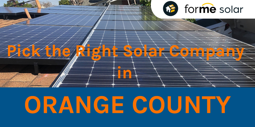 top solar company in Orange County OC