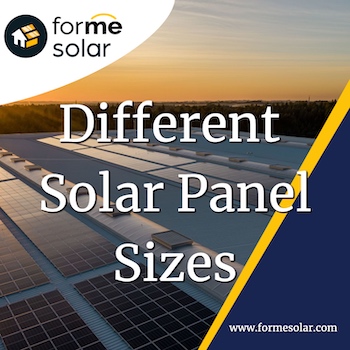 different solar panel sizes square forme