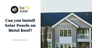 Read more about the article Can you Install Solar Panels on Metal Roof?