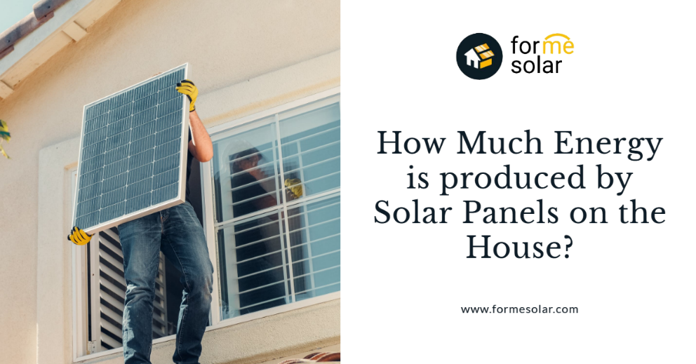 how much energy is produced by solar panels