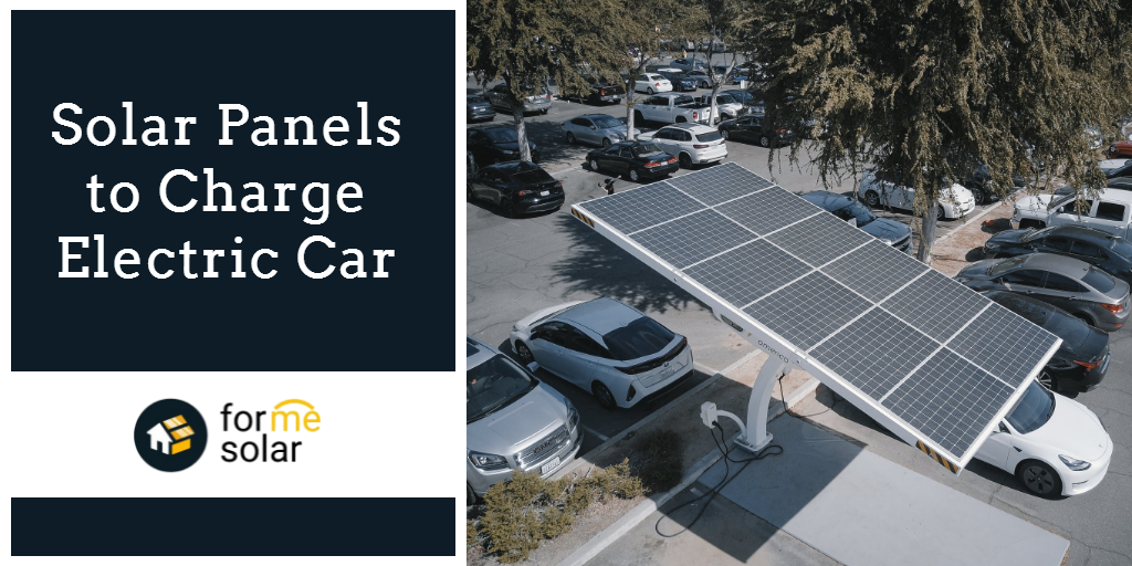 solar panels to charge electric car
