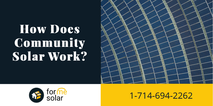 how does community solar work? 