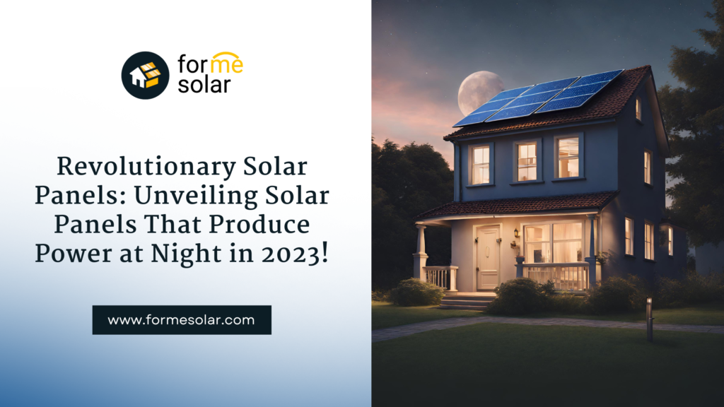 Home Solar Panel | Revolutionary Solar Panels | Forme Solar Electric