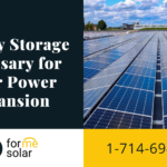 Battery Storage Necessary for Solar Power Expansion