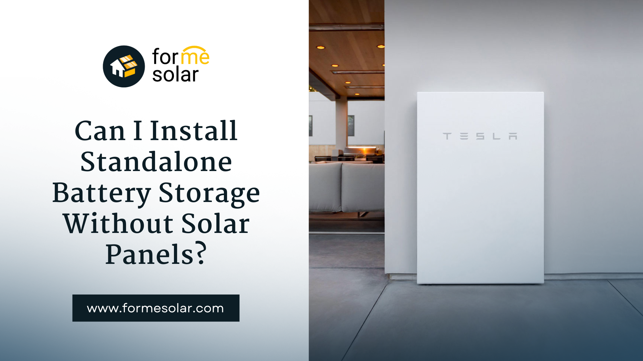 Is Home Battery Storage Without Solar Panels A Good Idea?