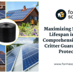 Maximizing solar panel life span in 2014 with comprehensive pest protection.