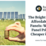 The Auto Draft of affordable solar panels illuminates a bright future.
