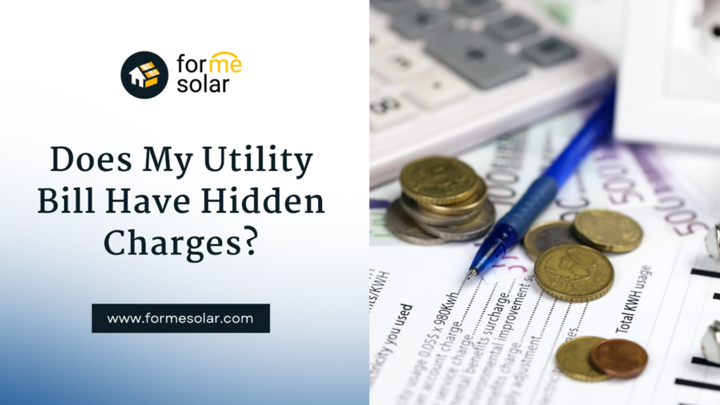 Does my utility bill have hidden charges due to Auto Draft?