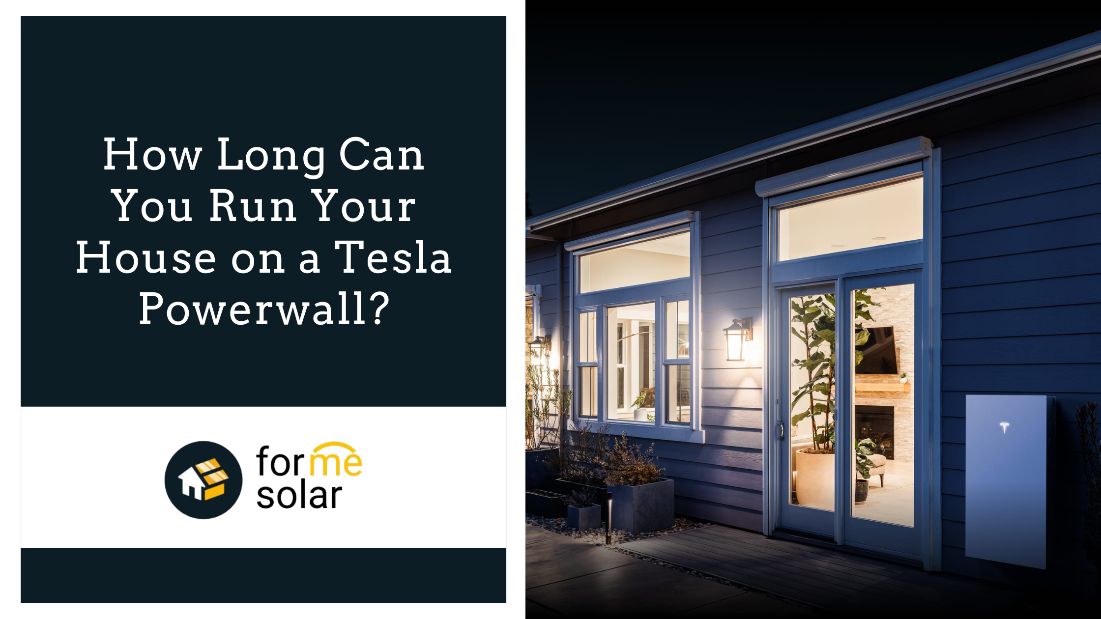 How long does it take to charge a tesla powerwall discount