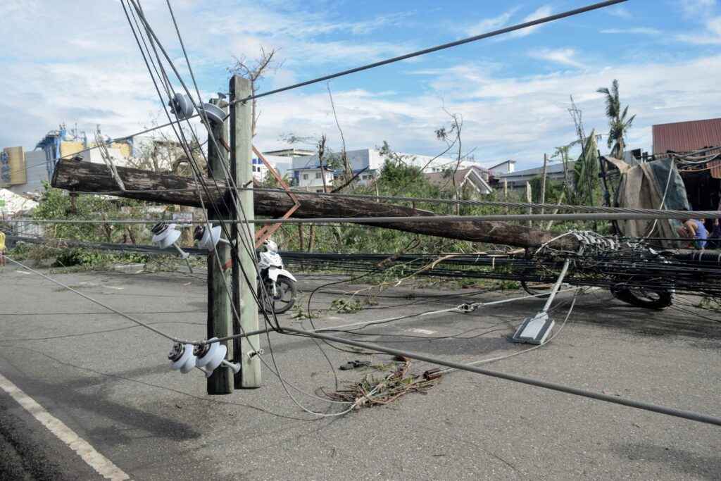 downed power lines forme solar