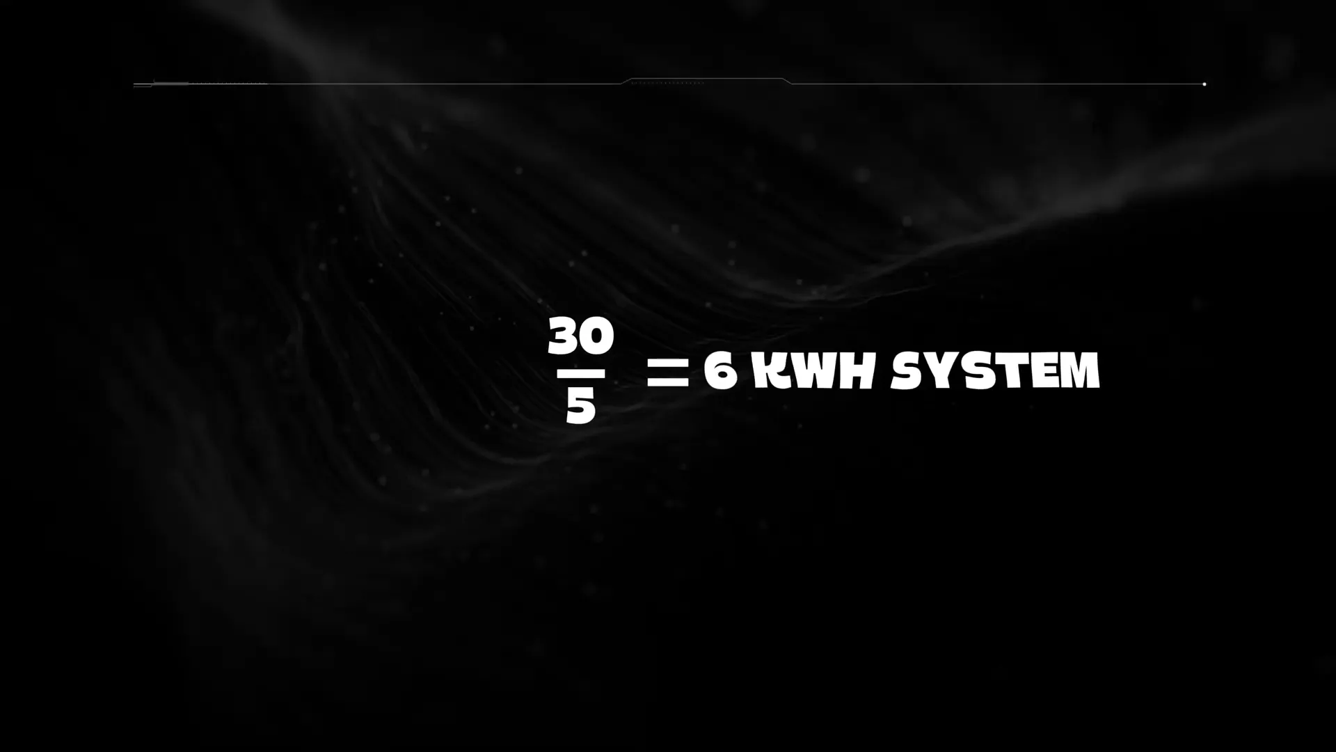 Step-by-step solar panel calculation example