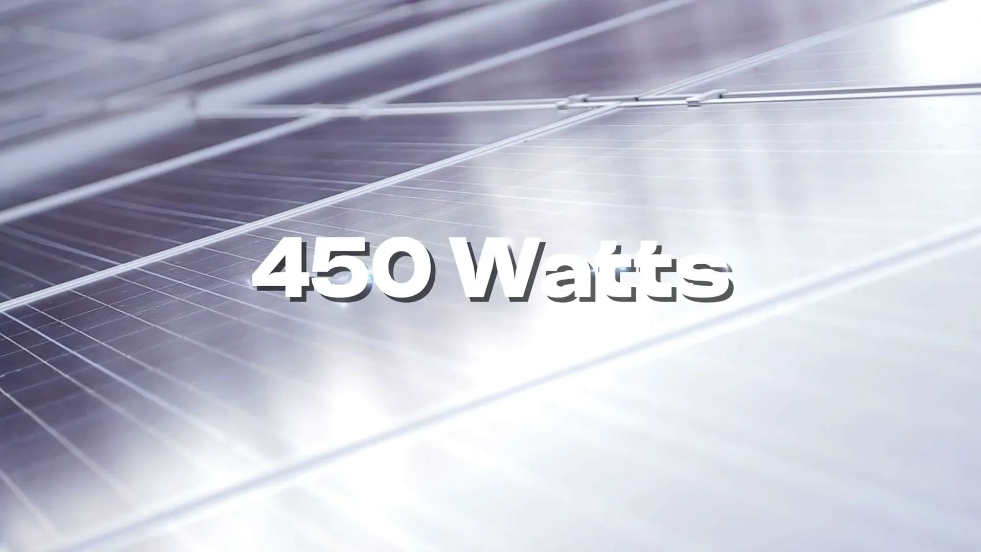 Different solar panel wattage options