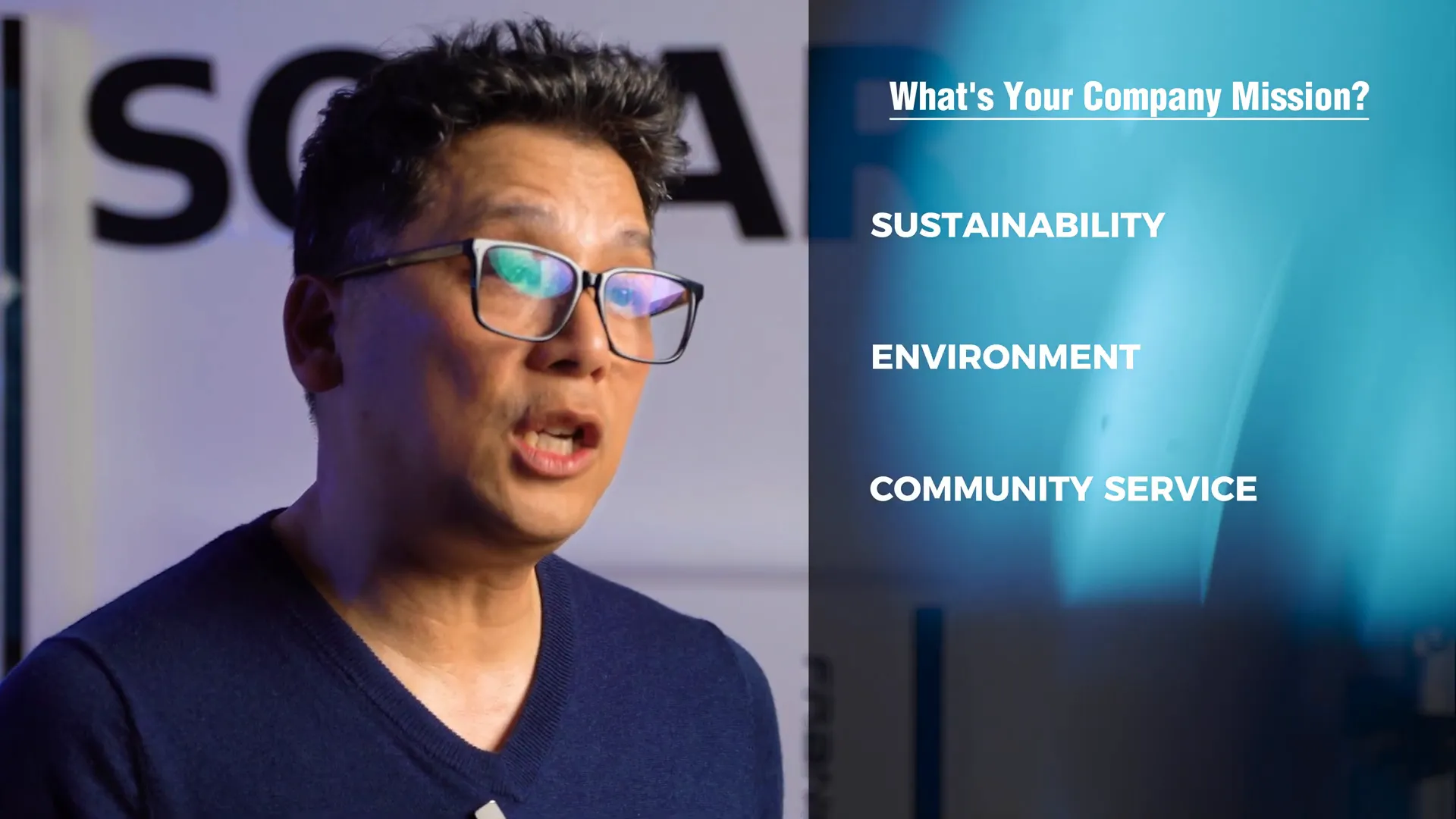 Solar company mission and values