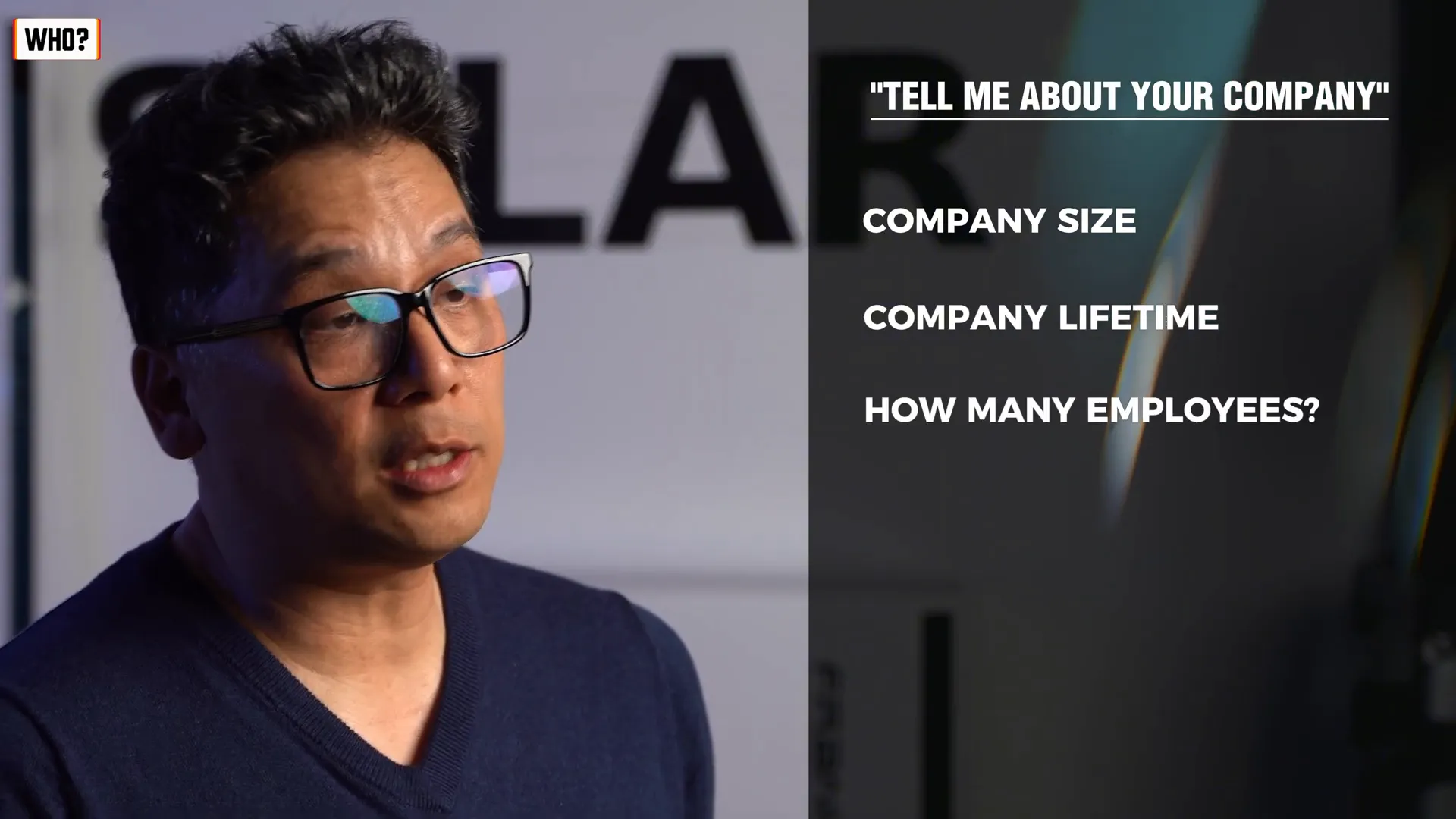 Solar company office and team