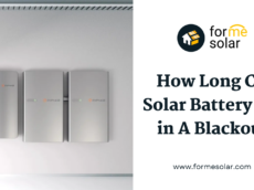 Solar battery, blackout.