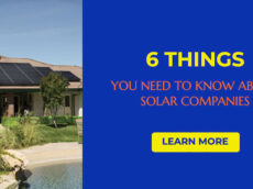 things to know about solar companies