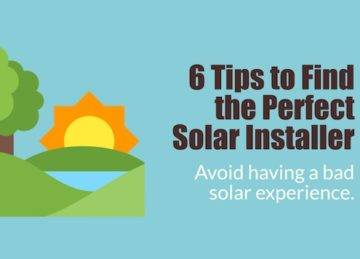 tips to finding the best solar installer