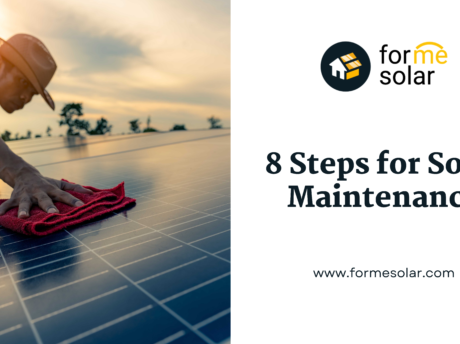 8 Steps for Solar Maintenance