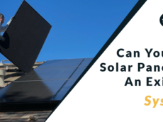can you add solar to existing system