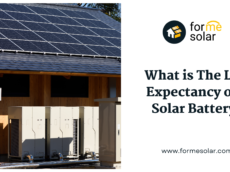 What is the life experience of a solar battery?.