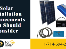 solar install enhancements