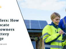 solar installers how to educate homeowners on battery storage