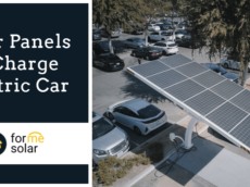 solar panels for EV charging