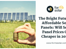 The Auto Draft of affordable solar panels illuminates a bright future.