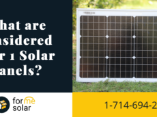 what are considered tier 1 solar panels