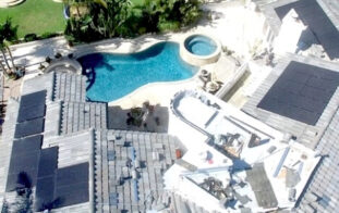 all black solar roof los angeles home