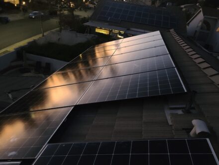 black solar panels night forme solar light black solar panels night