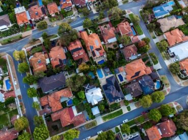 home-overhead-view-solar-panels home overhead solar panels