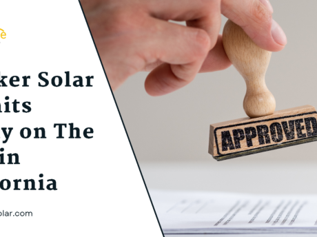 Quicker solar permits likely on the way in California.