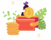 solar revenue generation money pocket green coins