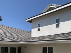 finished roof new shingles