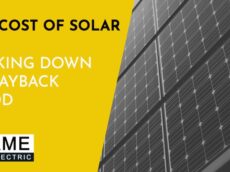 Yellow and gray graphic with text 