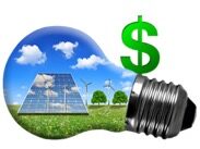 money light bulb savings solar panel