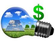 money light bulb savings solar panel