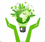 hands holding globe earth green