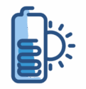 solar battery icon