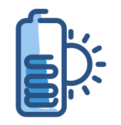 solar battery icon