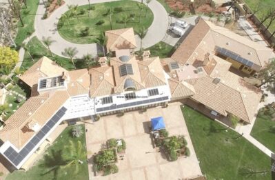solar-panel-drone-solar-home-los-angeles solar panel los angeles LA solar company