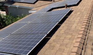 solar panel installation