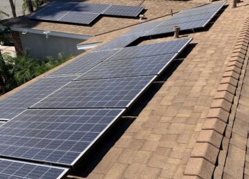 solar panel installation