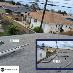 solar panel removal and reinstall operational