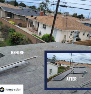 solar panel removal and reinstall operational